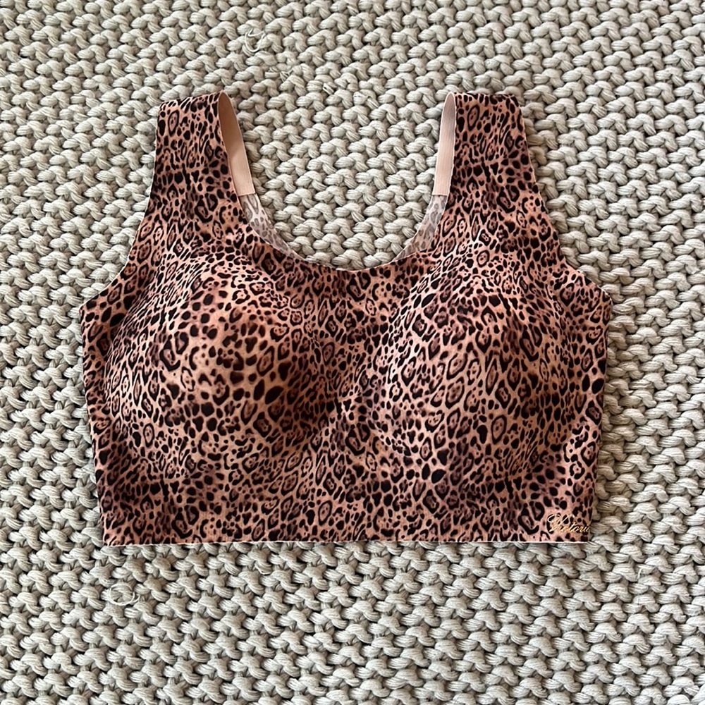 Victoria’s Secret Cheetah/Leopard Print Comfy Bra